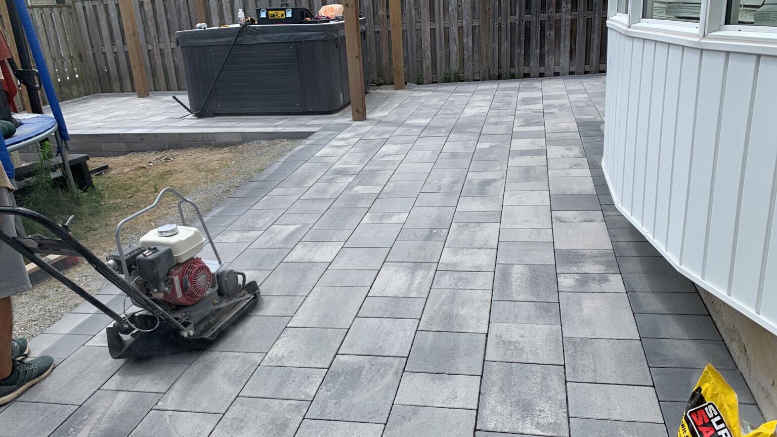 How to Lay Paving Stones ISR Gardening