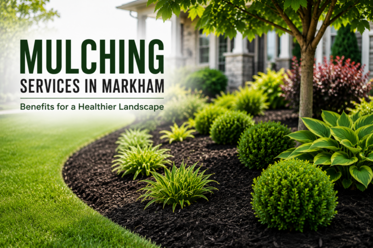 Mulching Services Markham | Professional Garden Mulching