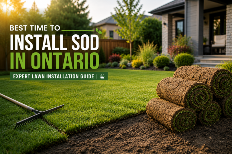 Best Time to Install Sod in Ontario | Expert Lawn Installation Guide