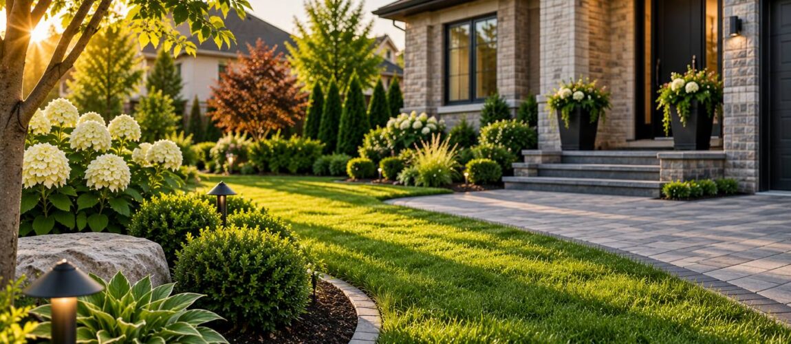 Front Yard Landscaping Markham - ISR Gardening Inc