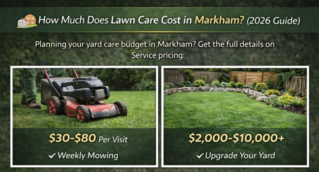 How Much Does Lawn Care Cost in Markham? (2026 Guide) - ISR Gardening Inc