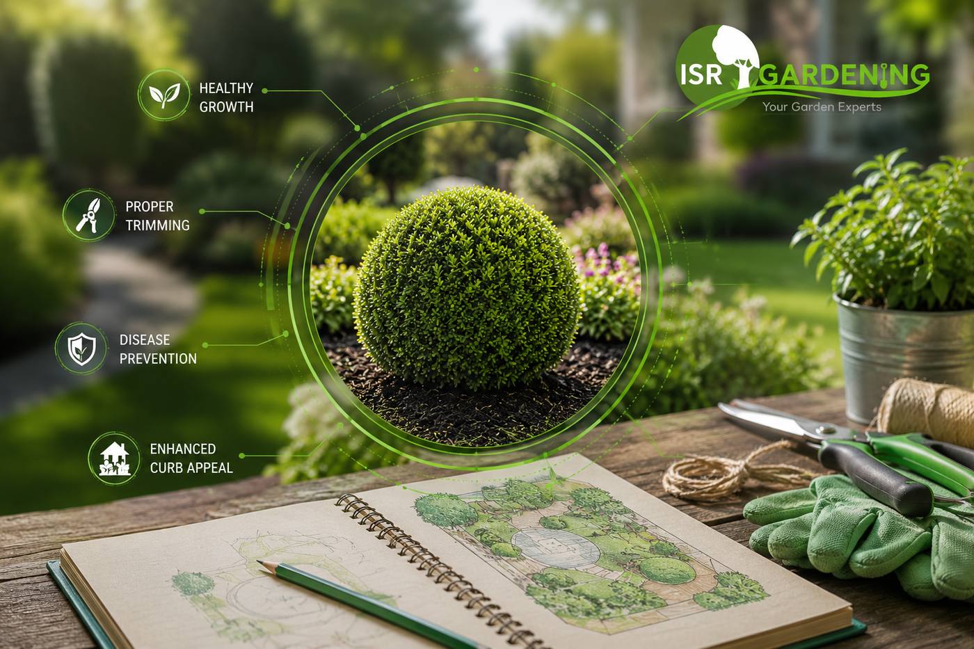Professional Shrub Trimming Markham | Expert Landscape Care - ISR Gardening Inc