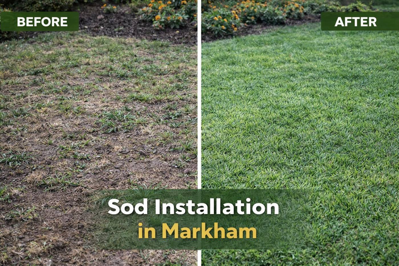 Sod Installation in Markham: Cost, Process & Best Time (2026 Guide) - ISR Gardening Inc