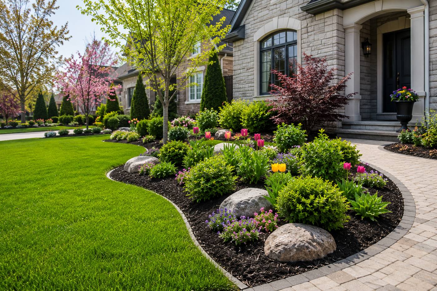 Spring Garden Cleanup Markham | Landscaping Experts - ISR Gardening Inc