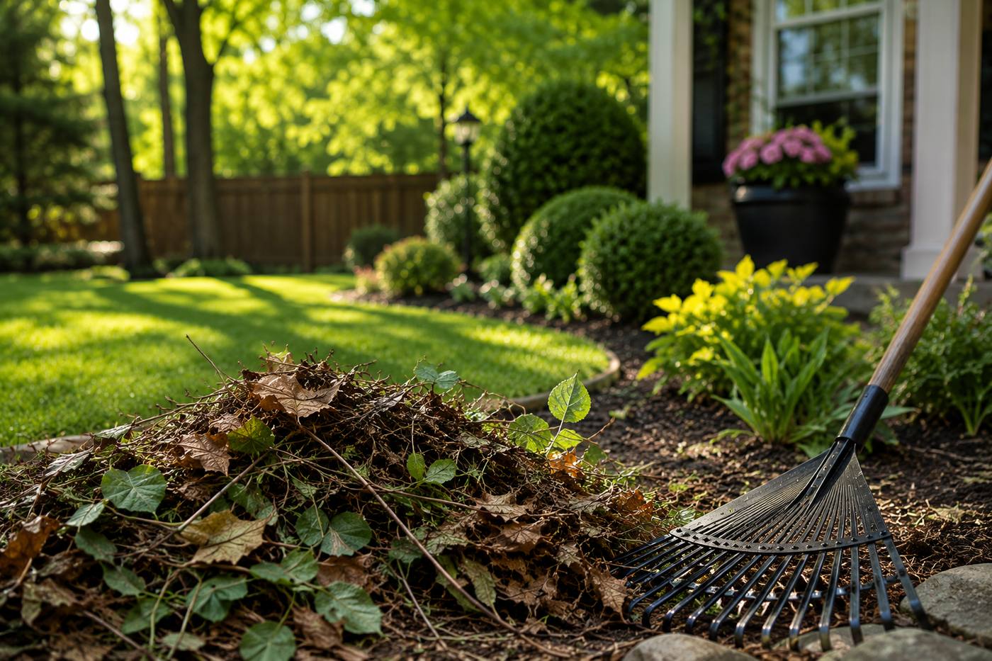 Spring Yard Cleanup Markham | Professional Cleanup Services - ISR Gardening Inc