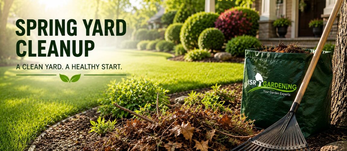 Spring Yard Cleanup Markham - ISR Gardening Inc
